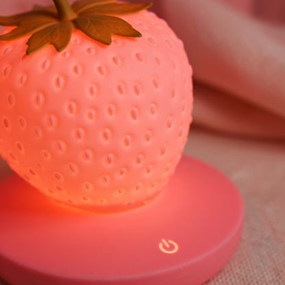 LED Strawberry Night Light