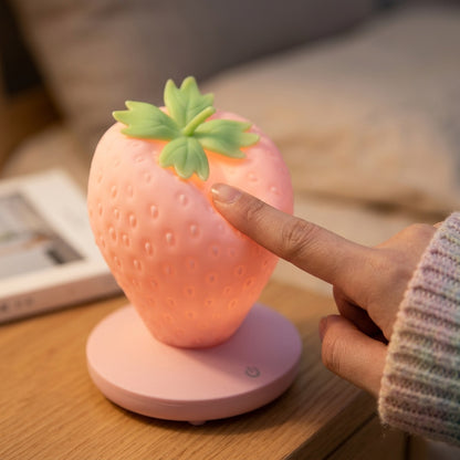 LED Strawberry Night Light
